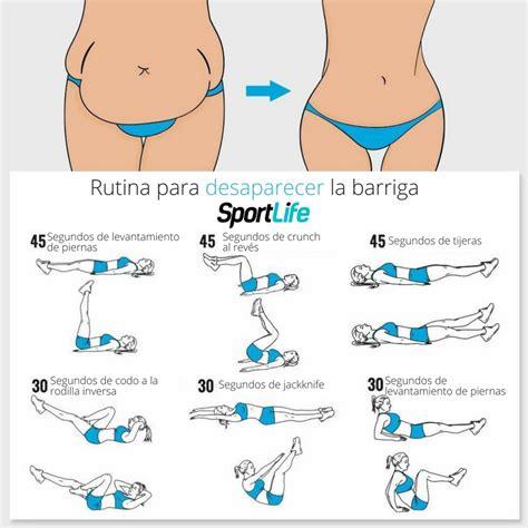 Rutina para aplanar la parte baja del abdomen | Sport Life