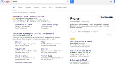 Ryanair cita eDreams e Google!   Retorica Comunicazione