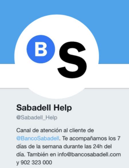 @Sabadell_Help: nuevo canal de atención al cliente en ...