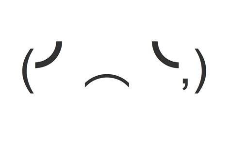 Sad and Crying Emoticon Face   Copy and Paste Text Art ...