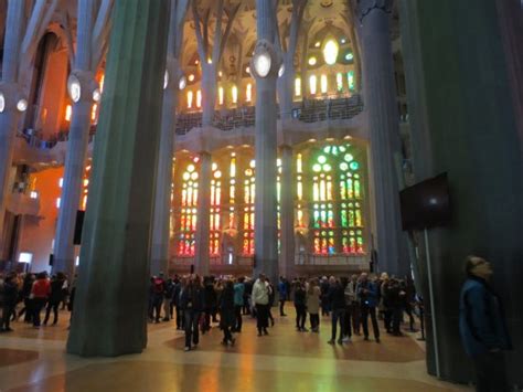 Sagrada Familia interior   Picture of Basilica of the ...