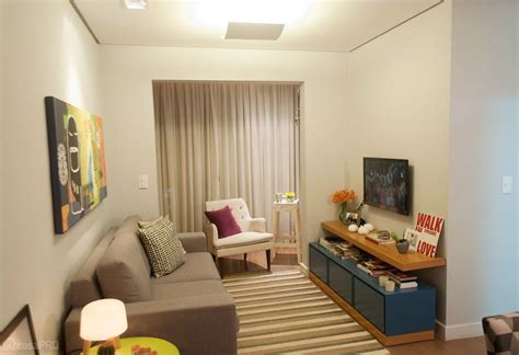 Sala de estar pequena, decoração para otimizar o ambiente ...