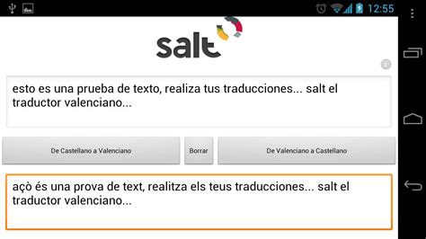 Salt   Traductor Valenciano   Android Apps on Google Play