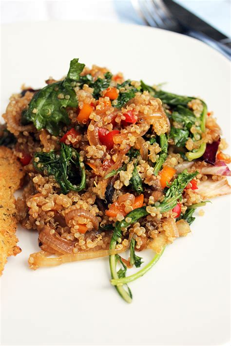 Salteado de verduras y quinoa – Mi Diario de Cocina