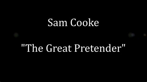 Sam Cooke    The Great Pretender   w/lyrics  Chords   Chordify