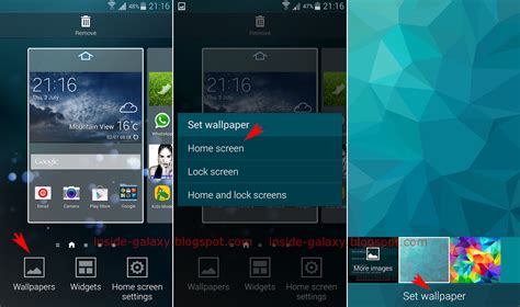 Samsung Galaxy S5: How to Change Wallpaper in Android 4.4 ...