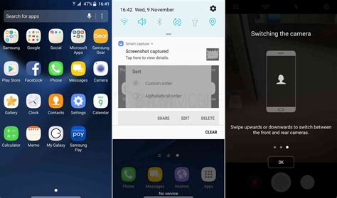 Samsung s version of Android 7.0 Nougat shown off in new ...