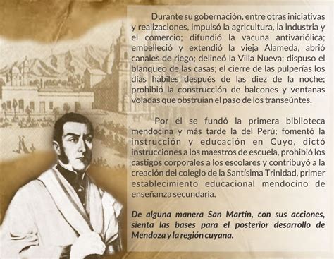 San Martín, Gobernador Intendente de Cuyo | www.mendoza.edu.ar