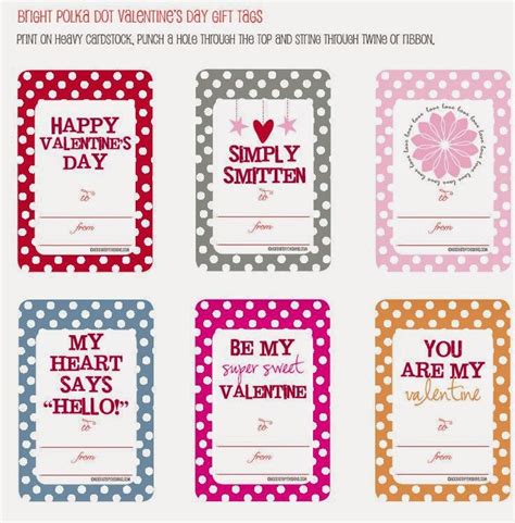 San Valentin: Etiquetas de Regalo para Imprimir Gratis ...