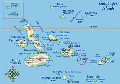 Santa Fe Island Galapagos   Facts, Climate & Maps