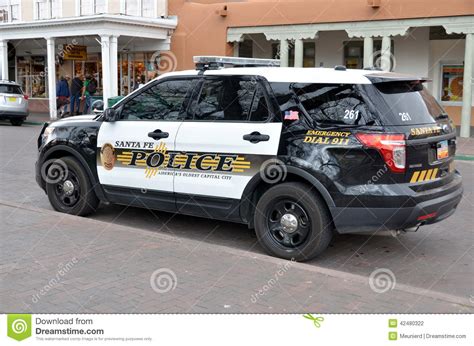Santa Fe Police Department Car Editorial Photography ...