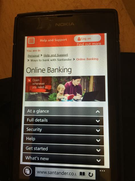 Santander Online Banking   O2 Community