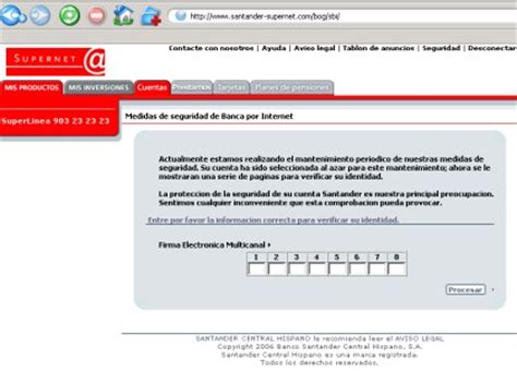 santander supernet.com nueva web fraudulenta para robar ...