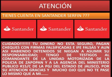 Santander una basura, Zapopan, Jalisco, MEXICO