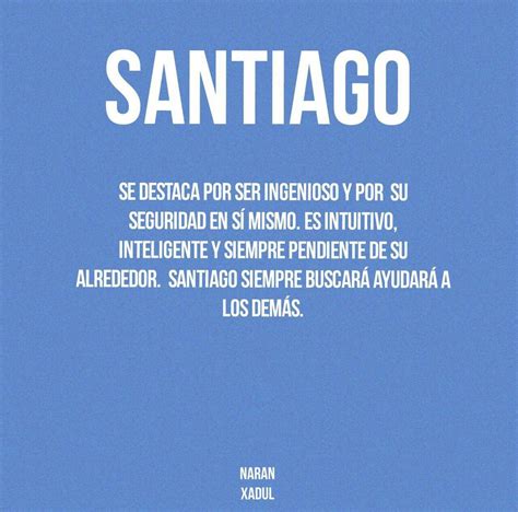 Santiago | nombres de bebes | Pinterest | Significados de ...