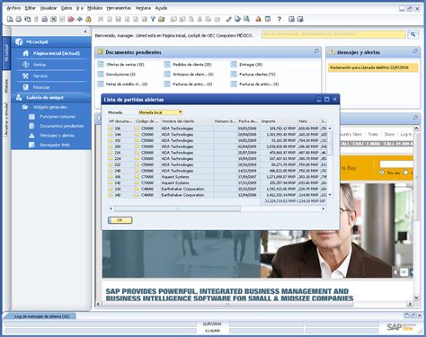 SAP Business One 9.0 ERP Software de Gestion Empresarial