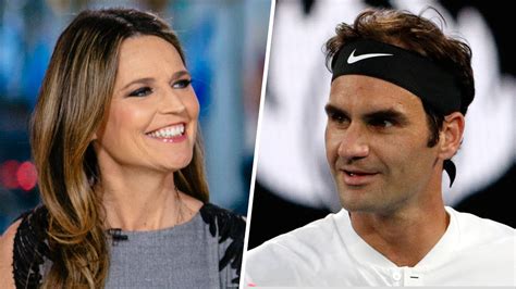 Savannah Guthrie to take on Roger Federer in charity ...