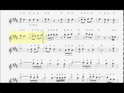 Sax Alto, A Dios Sea La Gloria, Partitura Digital, Saxofón ...