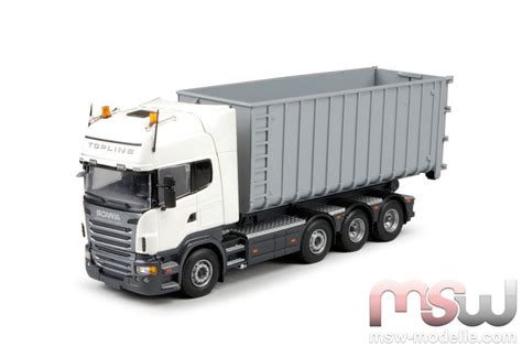 Scania Roll off tipper 1:50   4achs Tekno 63115