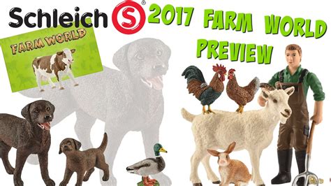 Schleich 2017 Farm World Preview   YouTube