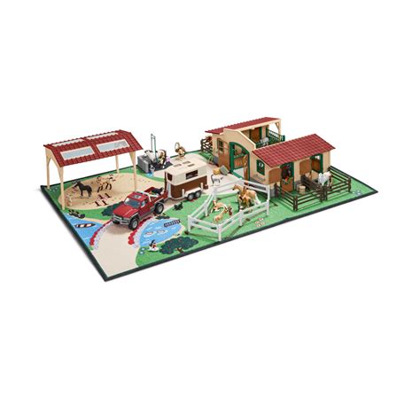 Schleich 42110 Horse Stable   World Of Nature Farm Life ...