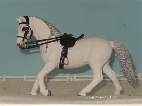 Schleich english saddle set for SALE! by LazyHcustomtack ...