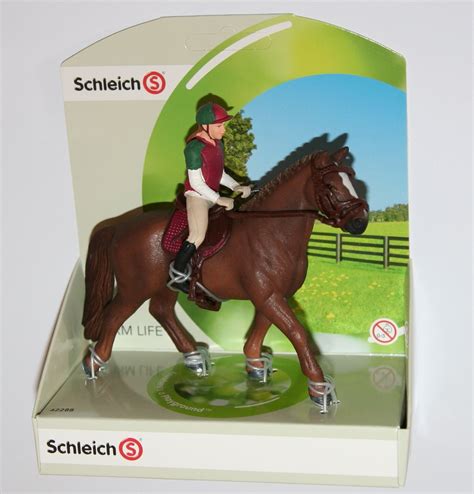 Schleich Farm   EVENTING RIDER Figure & Horse SET   42288 ...