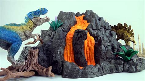 Schleich Giant Volcano with Lava REVIEW 42305   Features ...