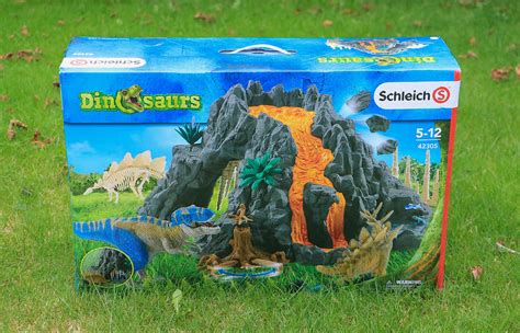 Schleich Giant Volcano with T Rex | PODcast