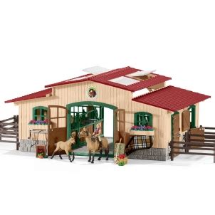 Schleich Horse Stable with Accessories 42195   UK ...