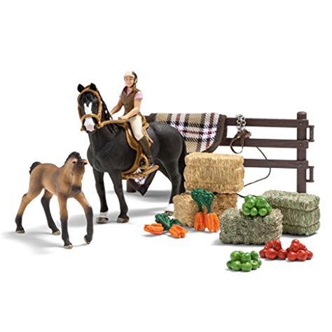 Schleich Horse Stable with Accessories Toys Games Toys ...