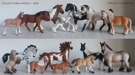 Schleich Horses 2015 by Worlds in Miniature on DeviantArt