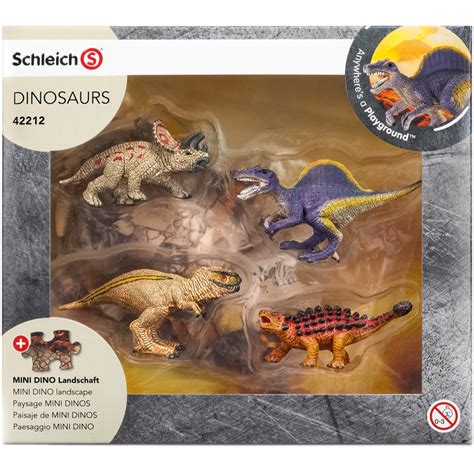 Schleich Mini Dinosaur Set 1  4 Pack  NEW | eBay