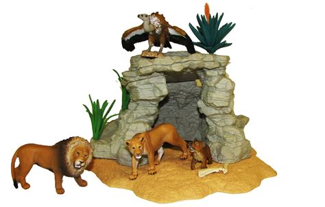 Schleich NEW 2016 Cave Playset Review Animals Zoo Safari ...