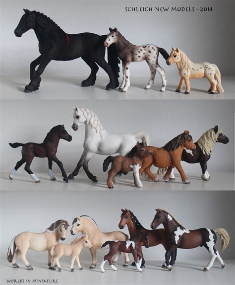 Schleich new models   2014 by Worlds in Miniature on ...