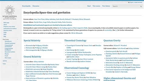 Scholarpedia, la Wikipedia más fiable revisada por ...