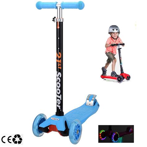 Scooters For Kids Kingo Wide Deck 3 Wheels Scooter 4 Years ...