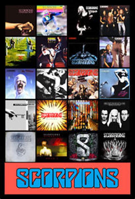 SCORPIONS album discography magnet  4.5  x 3.5   | eBay