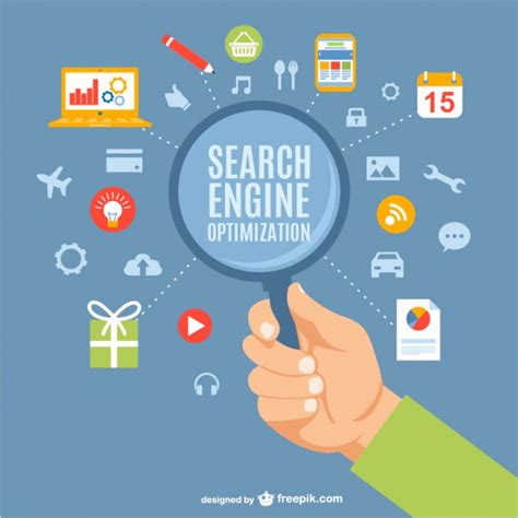 Search engine optimization concept Vector | Free Download