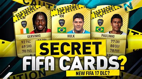 SECRET FIFA CARDS?   YouTube