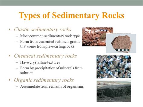 Sediment and Sedimentary Rocks Formation and ...