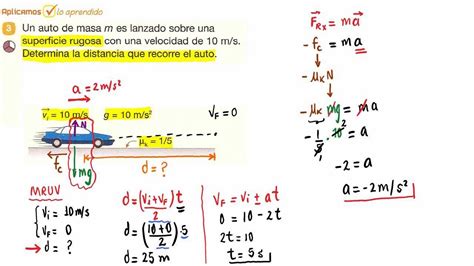 Segunda Ley de Newton   Dinamica Lineal   Problema 03 ...