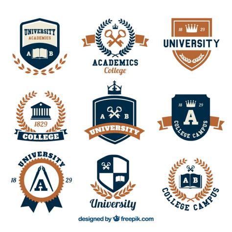 Selección de logotipos para la universidad | Descargar ...