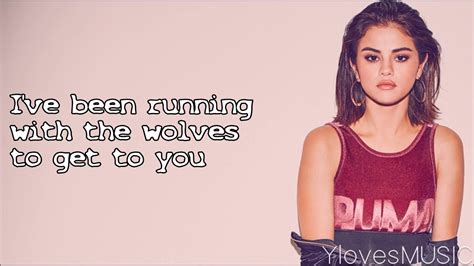 Selena Gomez ft. Marshmello Wolves Lyrics YouTube