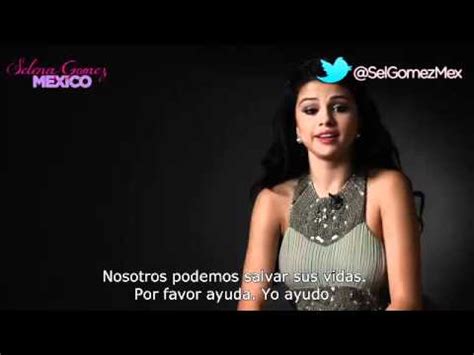 Selena Gomez habla sobre la crisis en Sahel  Subtitulado ...