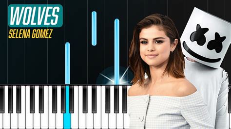 Selena Gomez & Marshmello    Wolves  Piano Tutorial ...