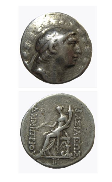 Seleucid Silver Tetradrachm of King Demetrius I   LC.436 ...