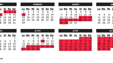 Semana Santa: Calendario escolar de la Comunidad de Madrid ...