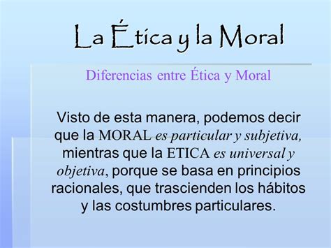 Seminario de Ética La Ética y la Moral.   ppt video online ...
