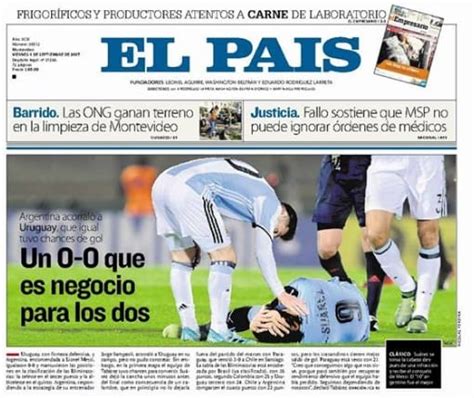“Empataron a propósito”: prensa argentina y uruguaya tras ...